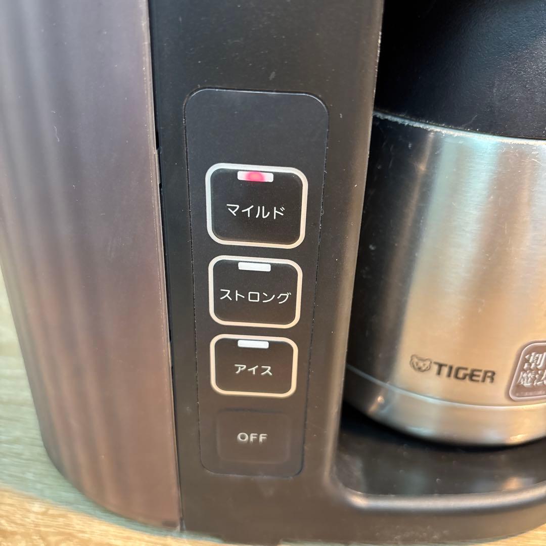 TIGER コーヒーメーカー 保温ポット2個付き(D-243 20前)