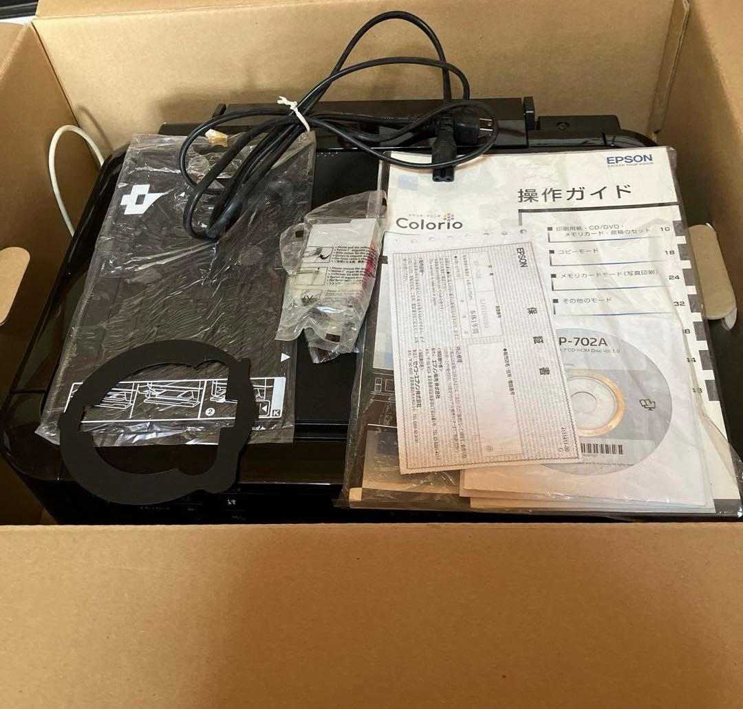 ジャンク品　エプソンEP-702A付属品付き