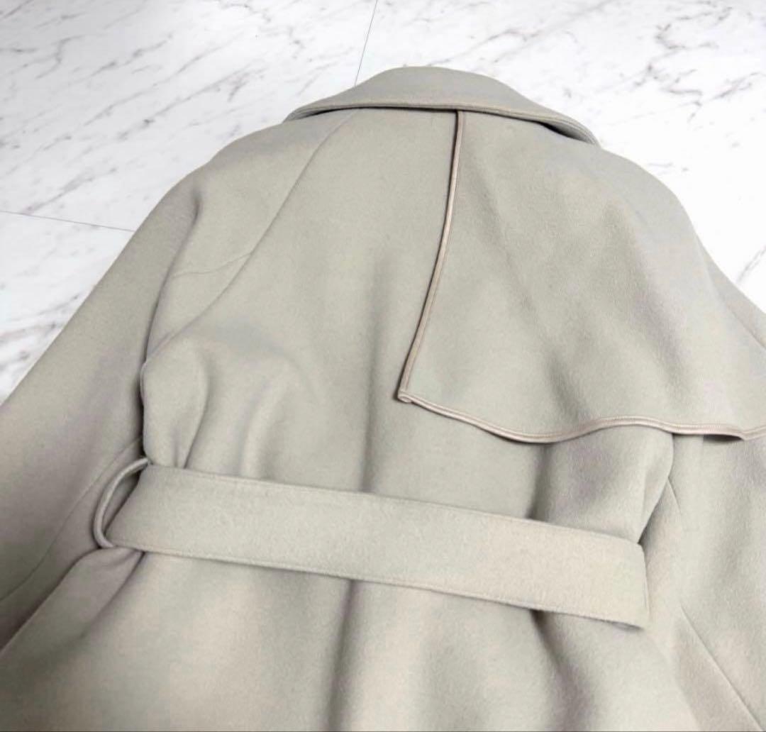 【極美品】完売品✨️ユナイテッドトウキョウ ハーフ ケープ ステン コート ウール