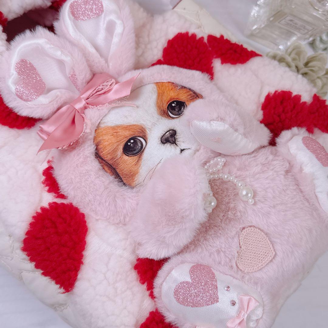 あ*き様 コヤンイサムチョン♡bigうさ着ぐるみアンコちゃんのハートのラウンドト