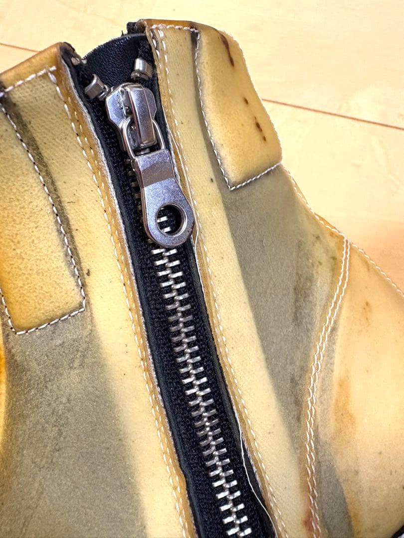 メゾンミハラヤスヒロ　インビジブルレザーブーツ