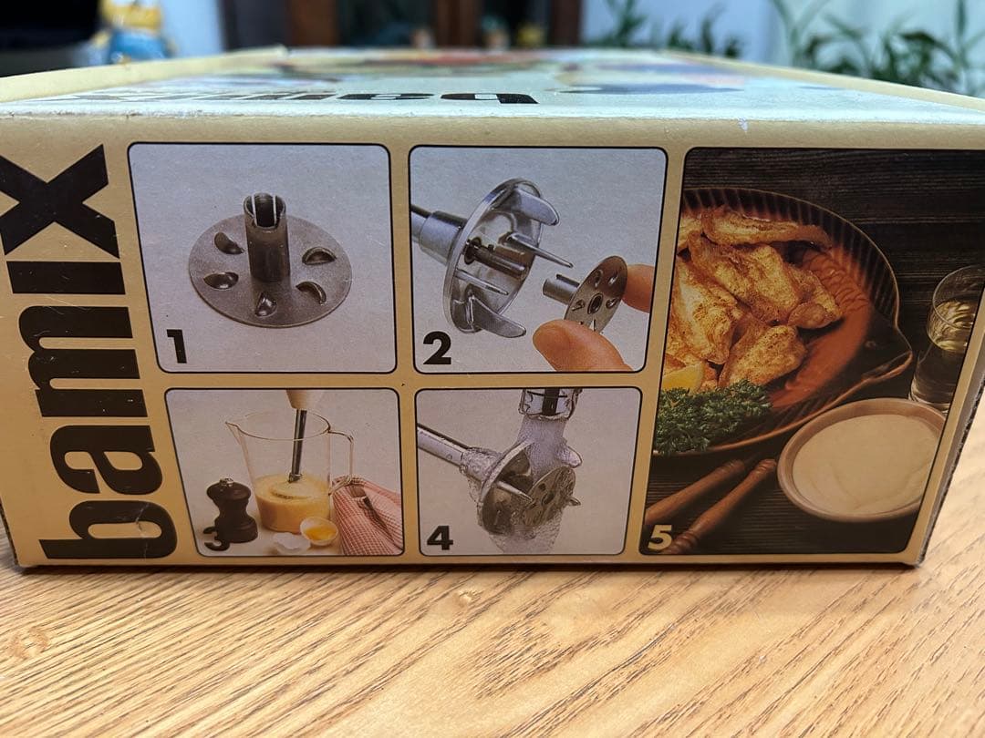 気まぐれ値下 bamix de luxe 泡立て器スイス製 27,400円で購入