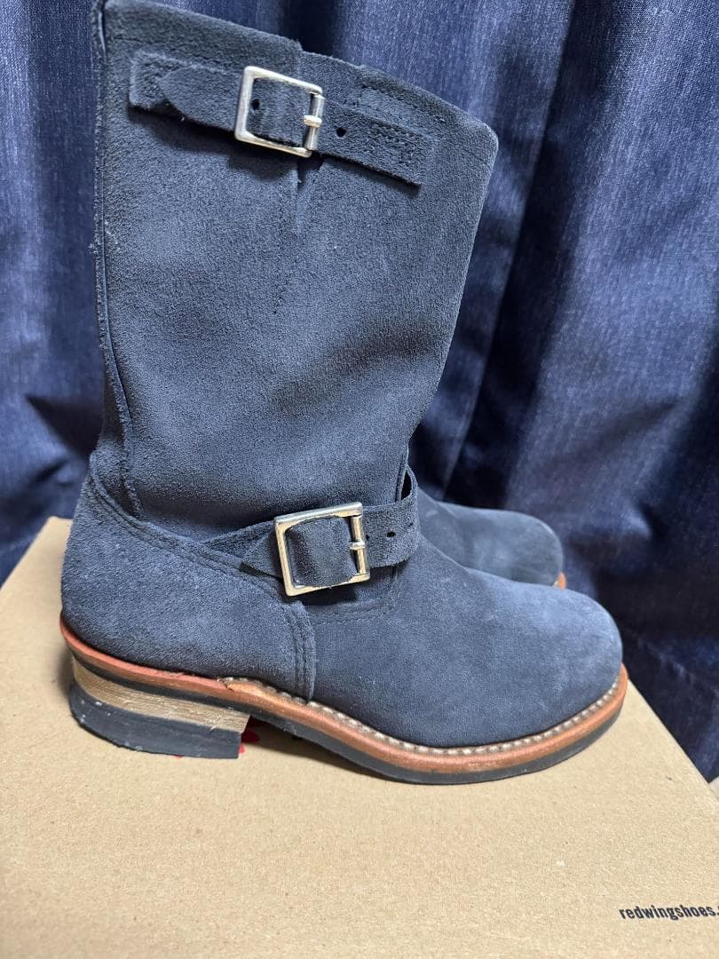 【値下げ】RED WING BEAMSエンジニアスエードブーツ8254 7D