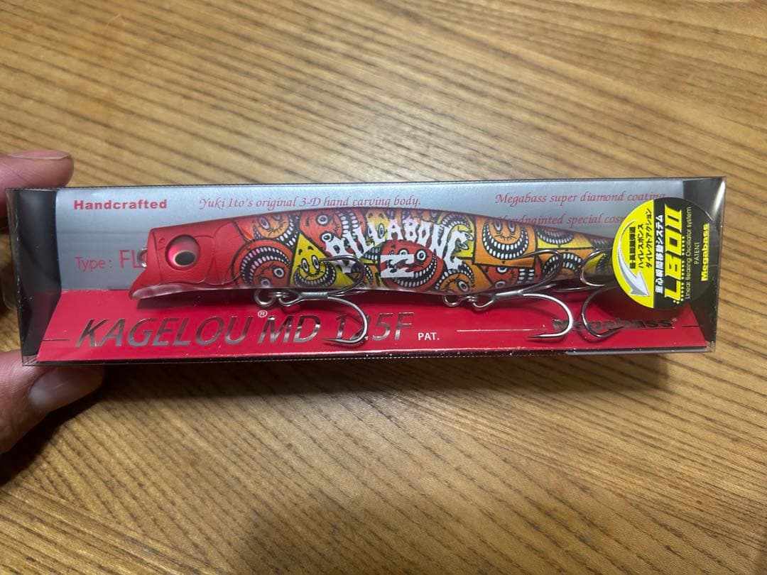 限定！BILLABONG×Megabass カゲロウ MD 125F