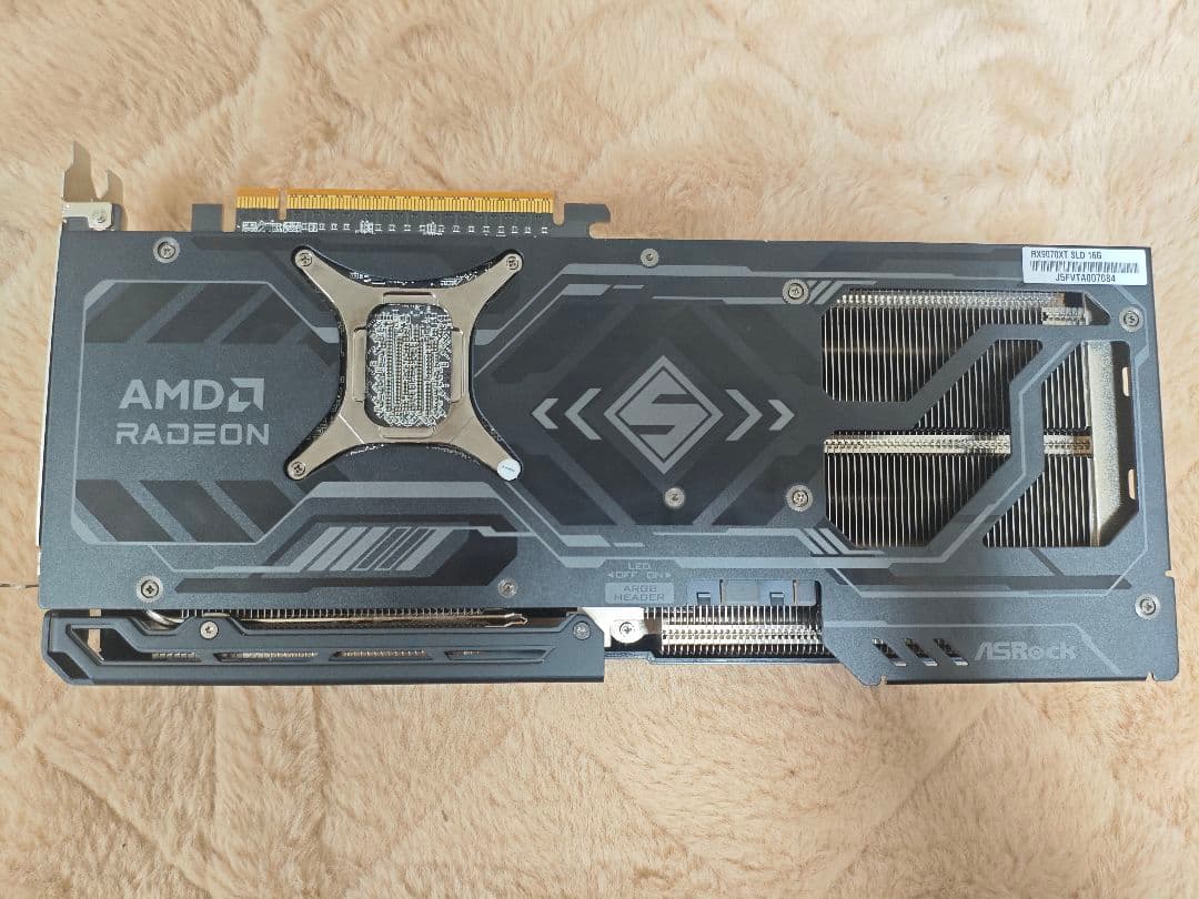 RX9070XT sld 16g steel legend グラフィック