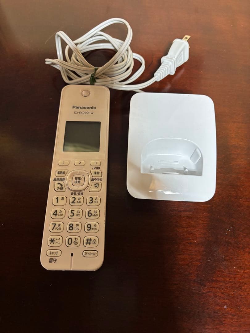 Panasonic パナソニック　コードレス電話機　VE-GD56-W