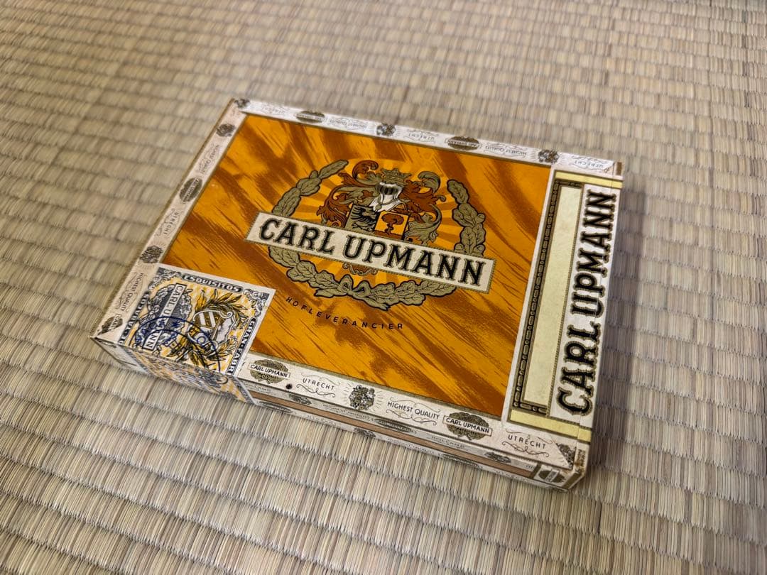 希少　カールアップマン　CARL UPMANN 葉巻箱　空箱　ヴィンテージ