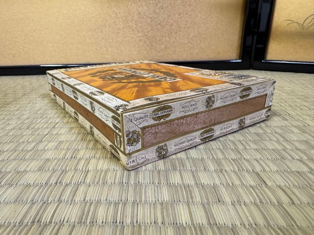 希少　カールアップマン　CARL UPMANN 葉巻箱　空箱　ヴィンテージ
