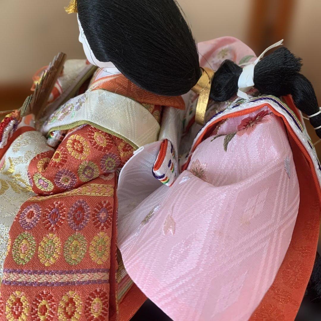 親王飾り　おひなさま　お雛様　収納飾り　ひな人形　雛人形