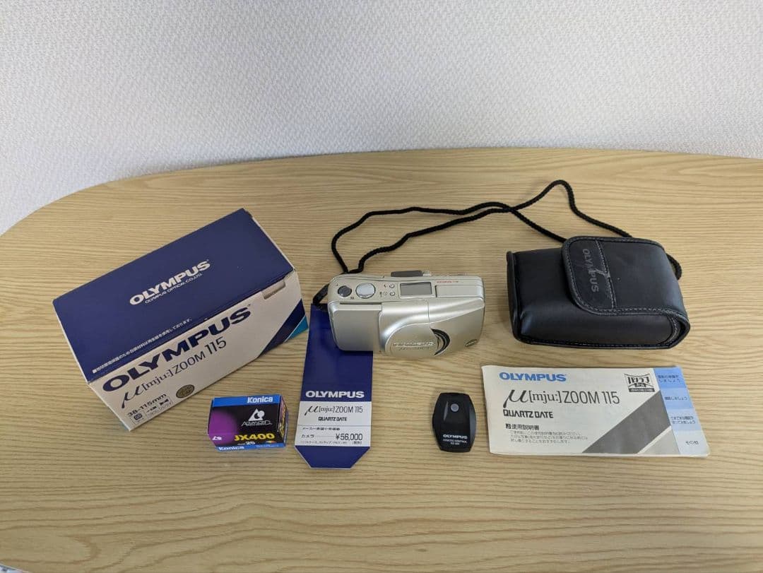【動作確認済み】OLYMPUS μ mju ZOOM 115 フィルムカメラ