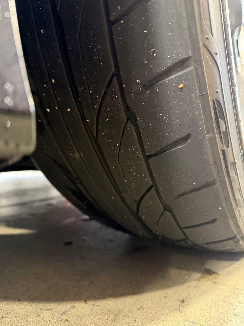 G*D様 pcd100 19インチホイール ツライチ nittoタイヤ溝あり　プ