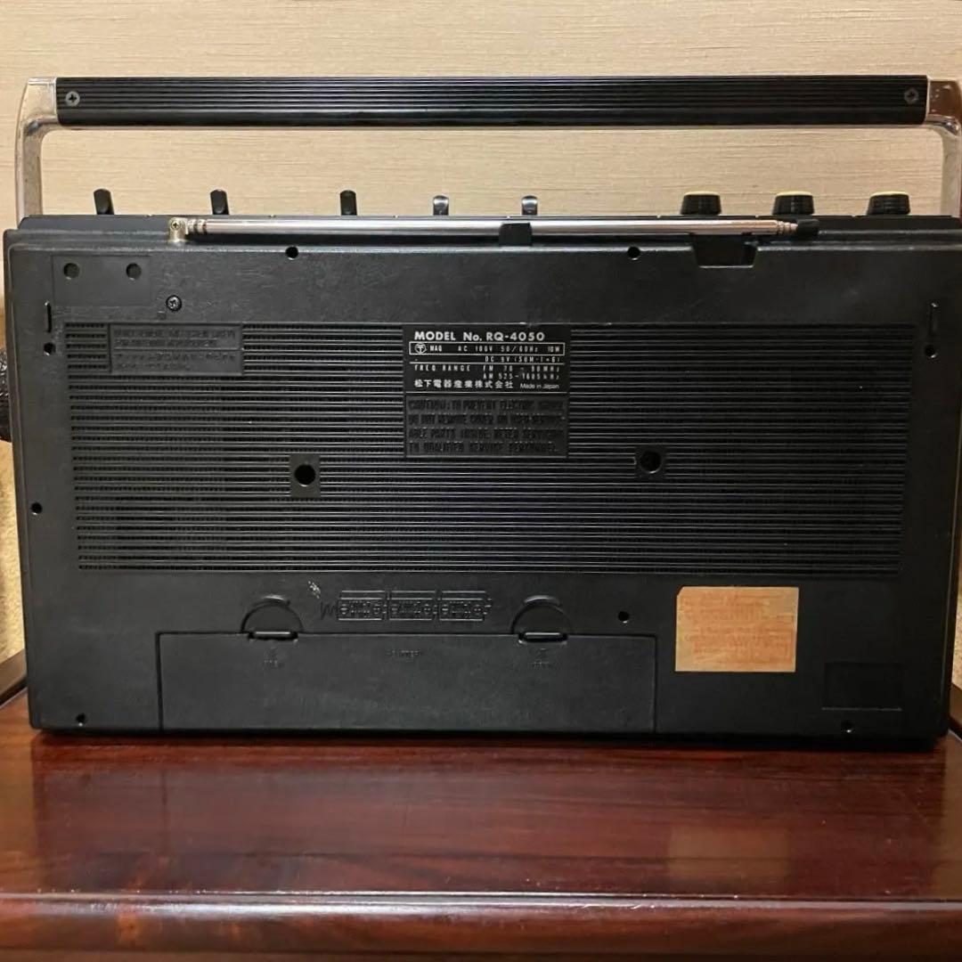National／ラジカセ／RQ-4050／メンテナンス済み／メンテセット付
