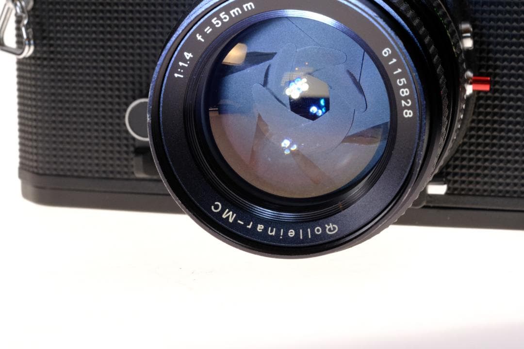 【独製】Rollei SL35＋標準レンズ 店舗インテリア・装飾に ＊ジャンク品