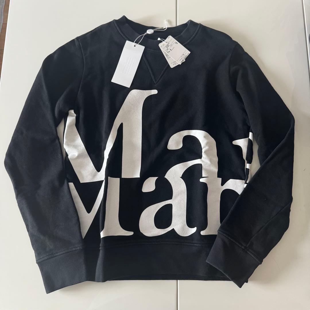 Maison Margiela/ロゴ入り厚手スウェット/正規店購入/10万/美品
