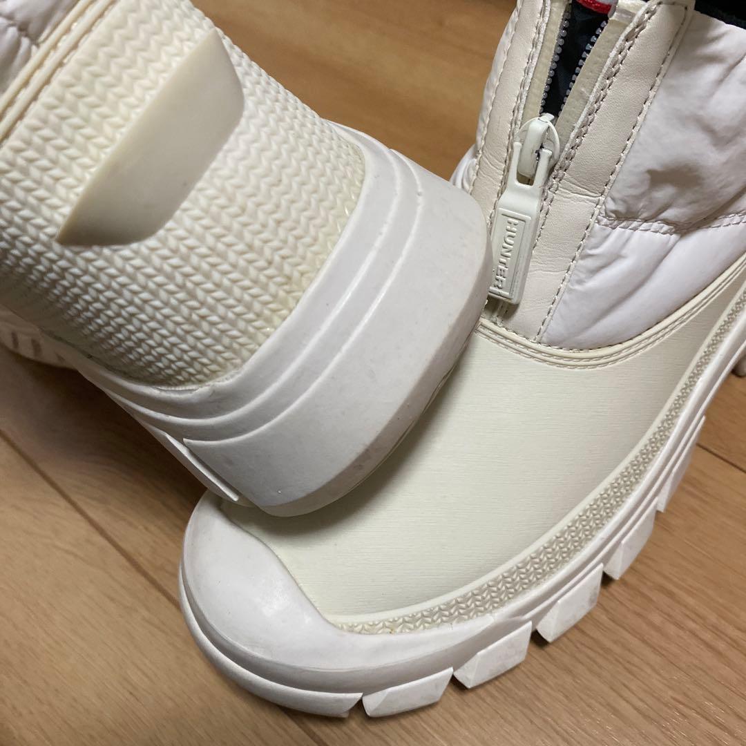 セ*ン様 HUNTER 38イントレピッド ジップ アンクル パファー スノーブ