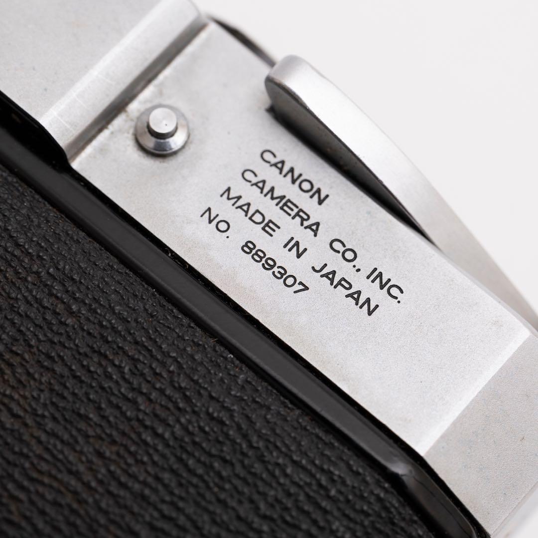 Canon model7 レンズ50mm 1:1.4