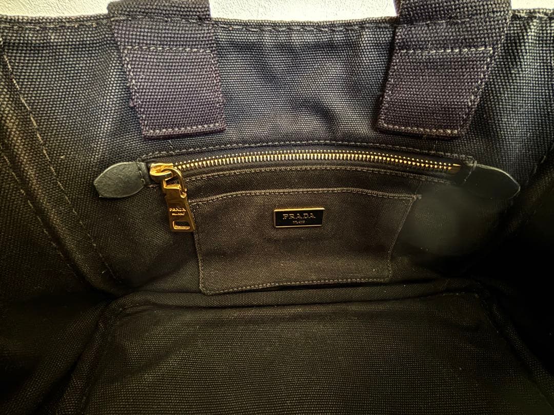 PRADA プラダ　カナパ　ブラック　S