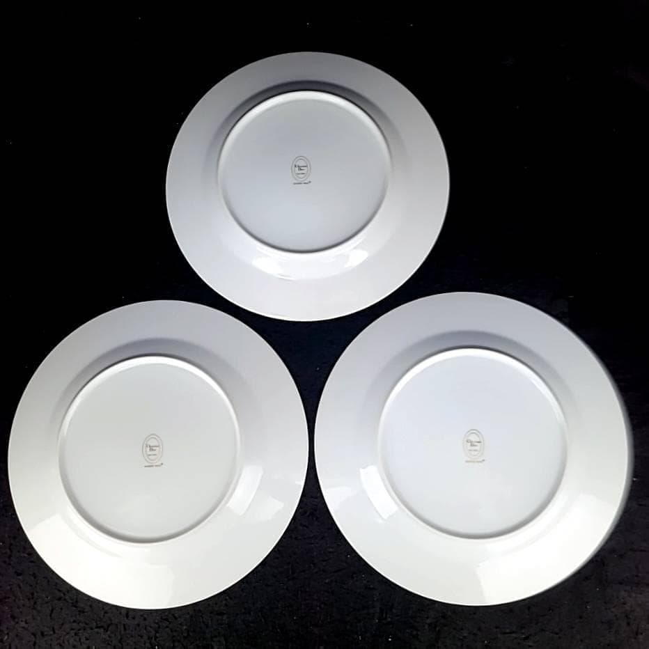 /良品/Dior　マーブルローズ　ディナープレート　6枚　大皿 1