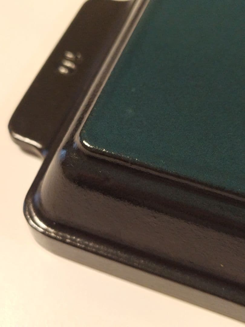 staub ストウブ ミニ レクタンギュラー ディッシュ ブラック 2個セット