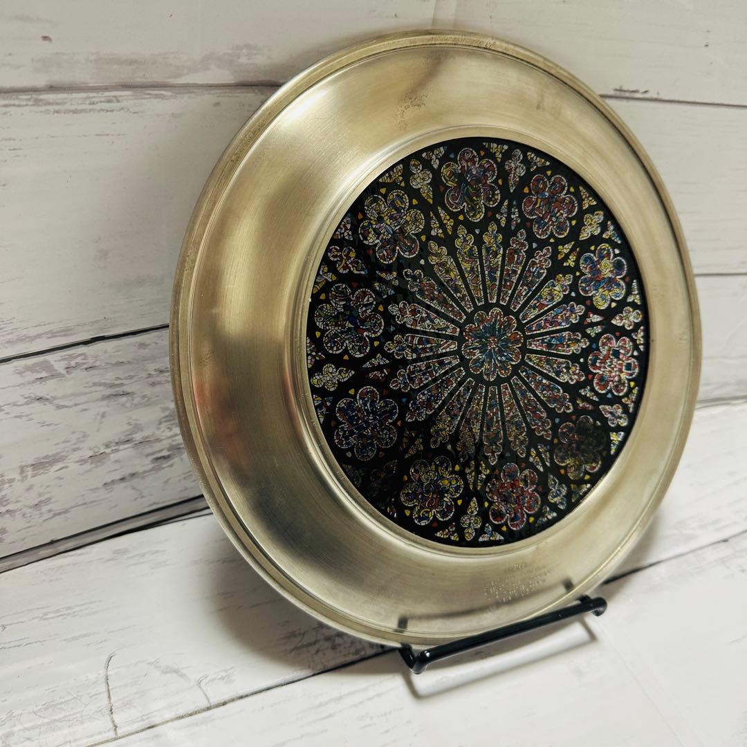 ★貴重★ ワシントン大聖堂 ステンドグラス バラ窓　ローズウィンドウ