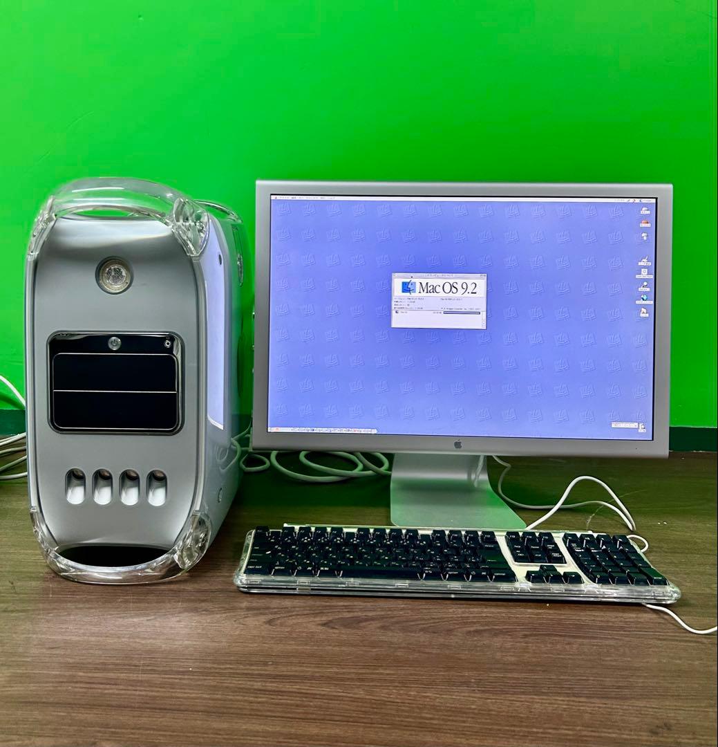 動作中古商品Apple power Mac Ｇ4 MDDと付属品多数
