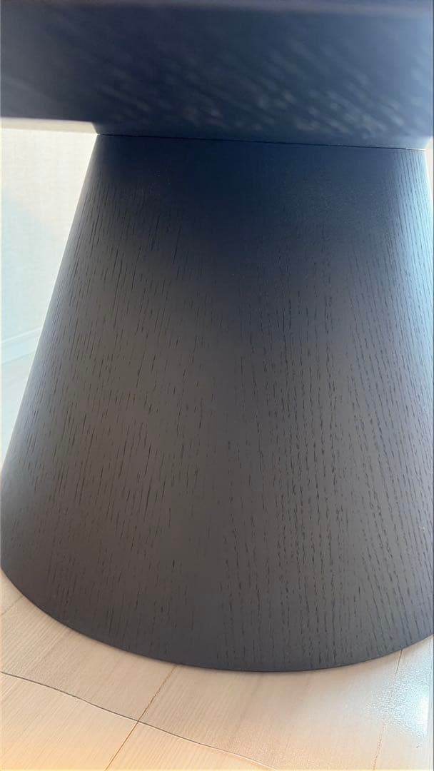 【美品】アルモニア PIANE センターテーブル ブラック ホワイトセラミック