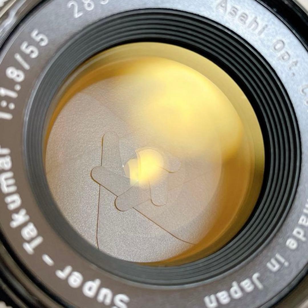 【多重虹色フレア】PENTAX Super Takumar 55mm f1.8