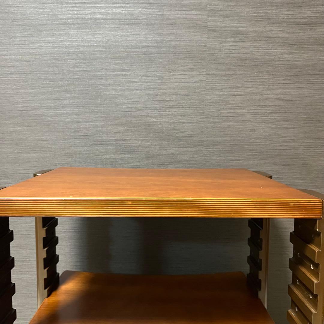 高級国産　山本音響工芸 桜合板×アサダ桜無垢材 オーディオラック