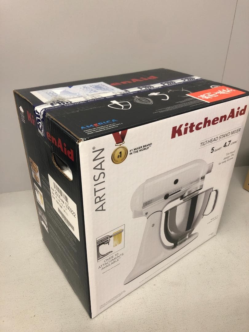 キッチンエイド　ミキサー　KSM150WH　ホワイト　ヘッドアップ式　⑴