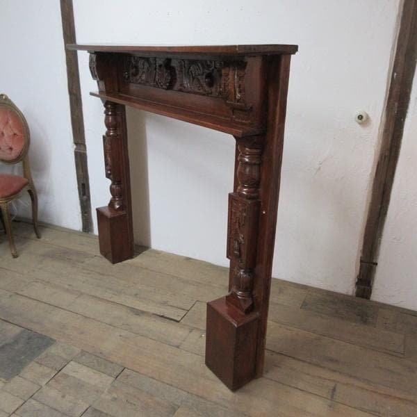 イギリス アンティーク 家具 マントルピース ファイヤーサラウンド 6163e