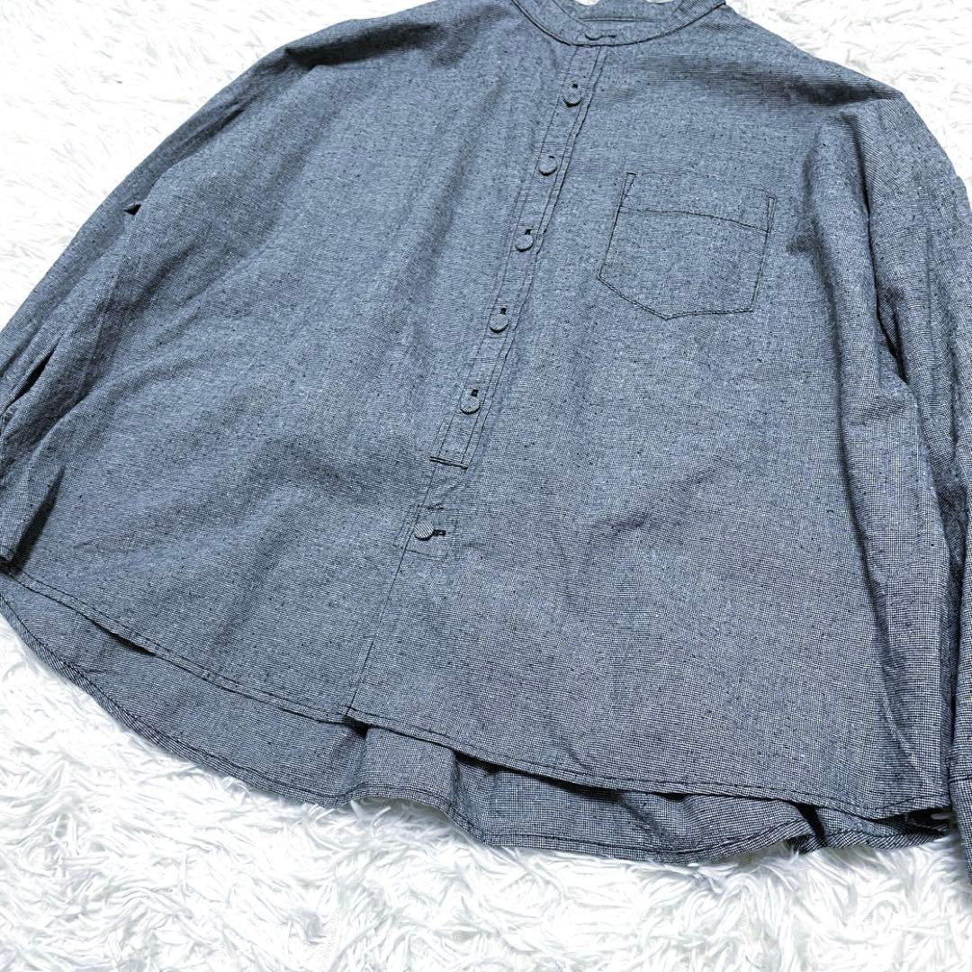 【美品】 sasanqua by trees ブーレットノエルオーバーシャツ