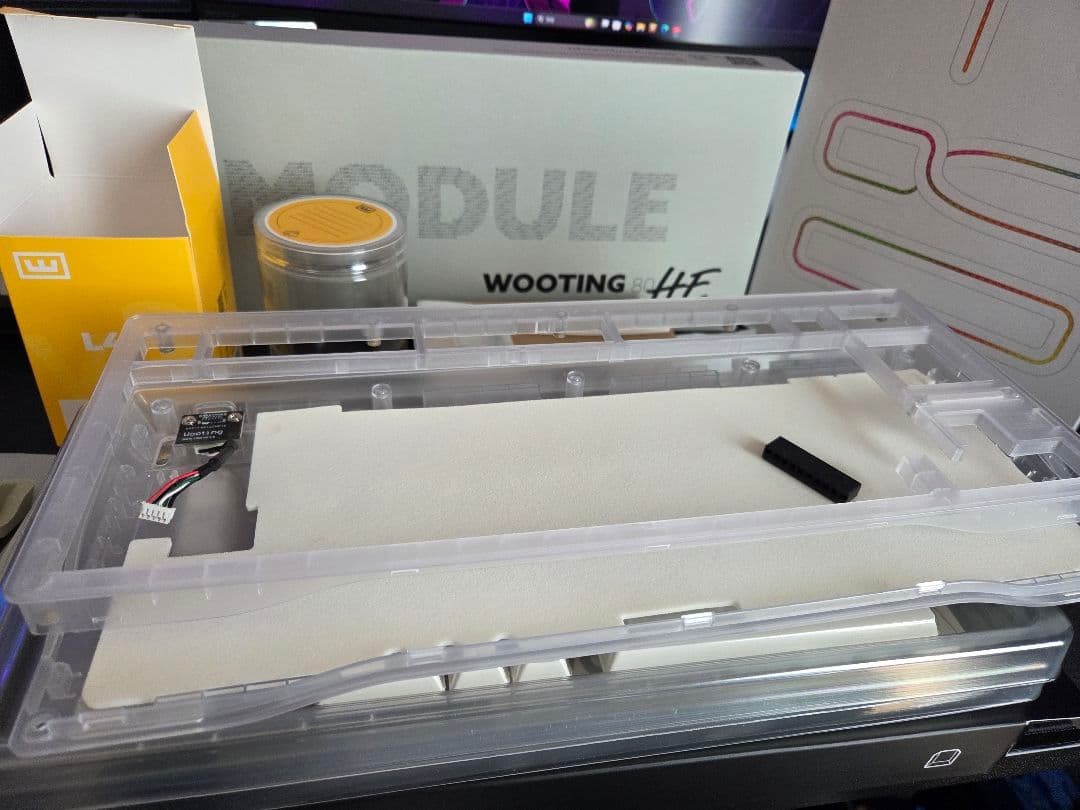 Wooting　80HE 日本語配列　KBDFANSケースカスタム