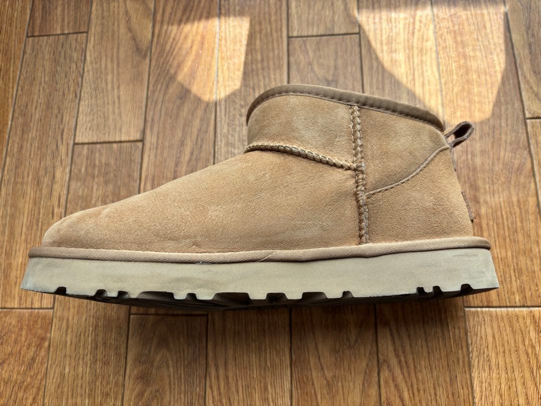 UGG クラシックウルトラミニ 25㎝ チェスナット アグ ムートンブーツ