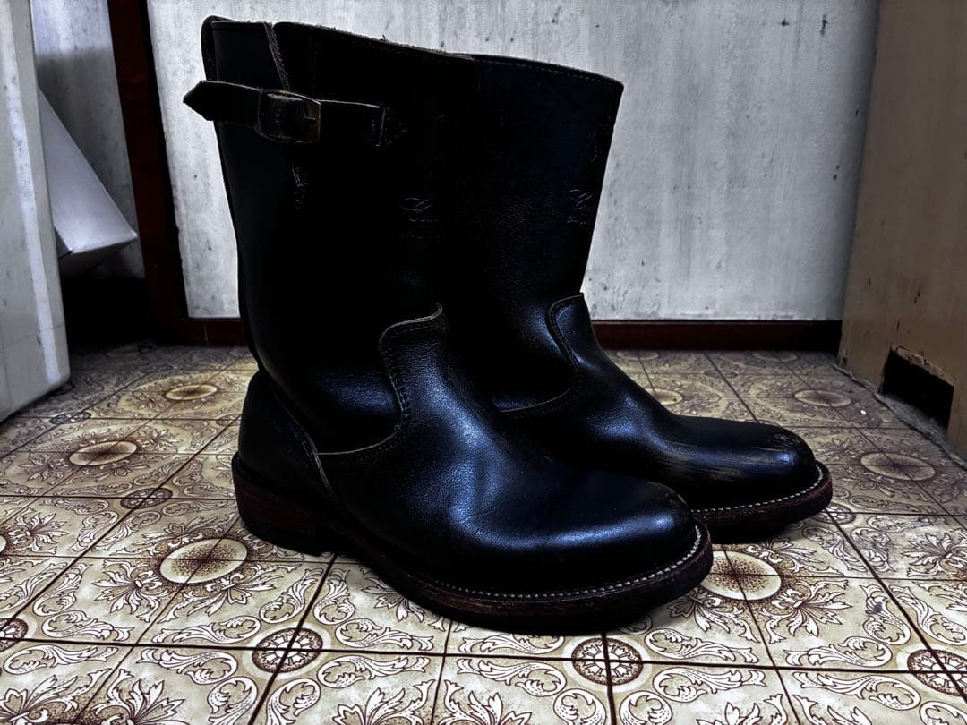 コールブラック エンジニアブーツ クロムエクセル 茶芯