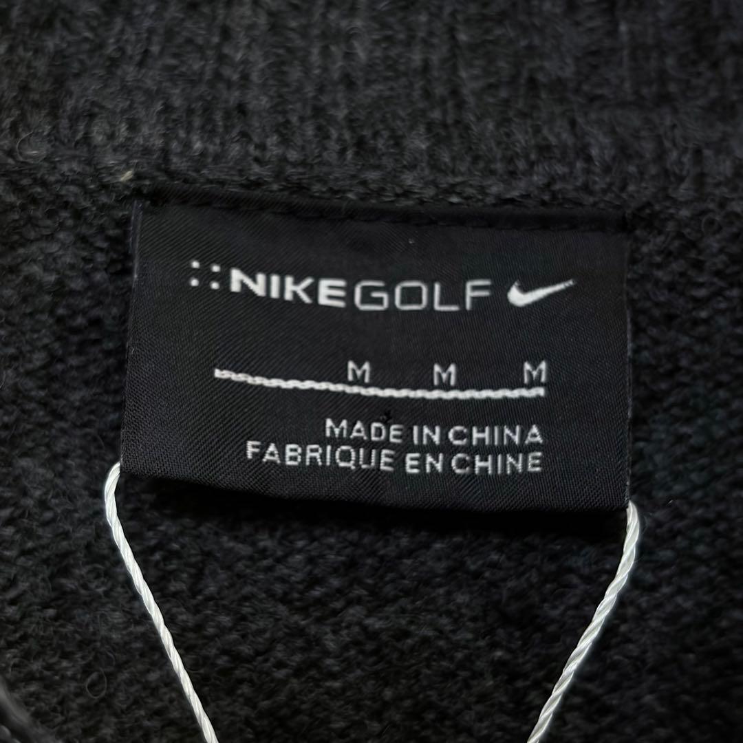 新品 ナイキNIKE golf ゴルフハーフジップ セーター ニット タグ付きM