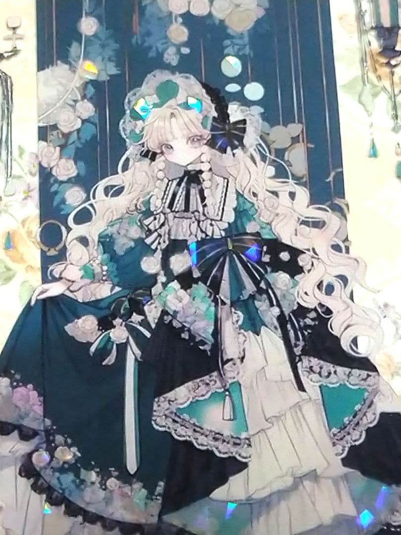 廃盤品✩J1078＃妄与秋来(贝壳光)御汐灵切り売り海外人物女の子AIマステ