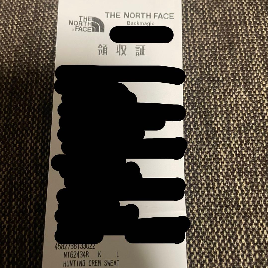 ノースフェイス Backmagic限定 Sweat Crew【L】ブラック 黒