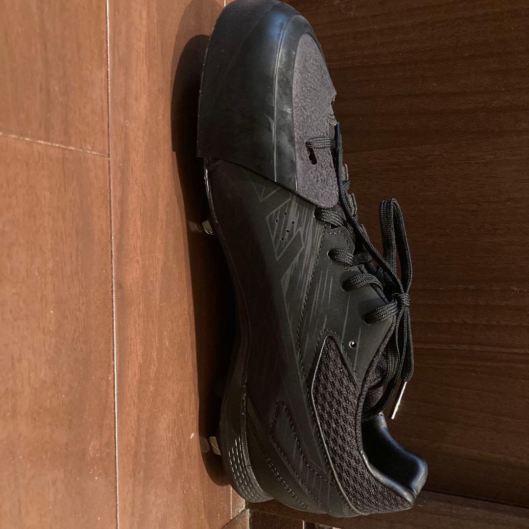 アシックス　ネオリバイブ4 ブラック 26センチ　金属　両足P革付き