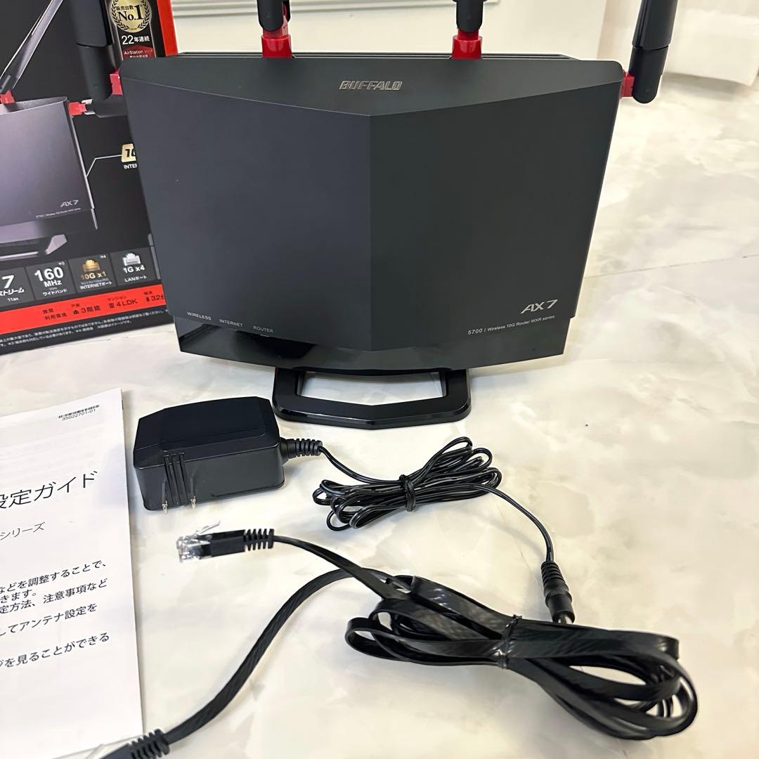 なな♡ BUFFALO WXR-5700AX7P Wi-Fiルーター