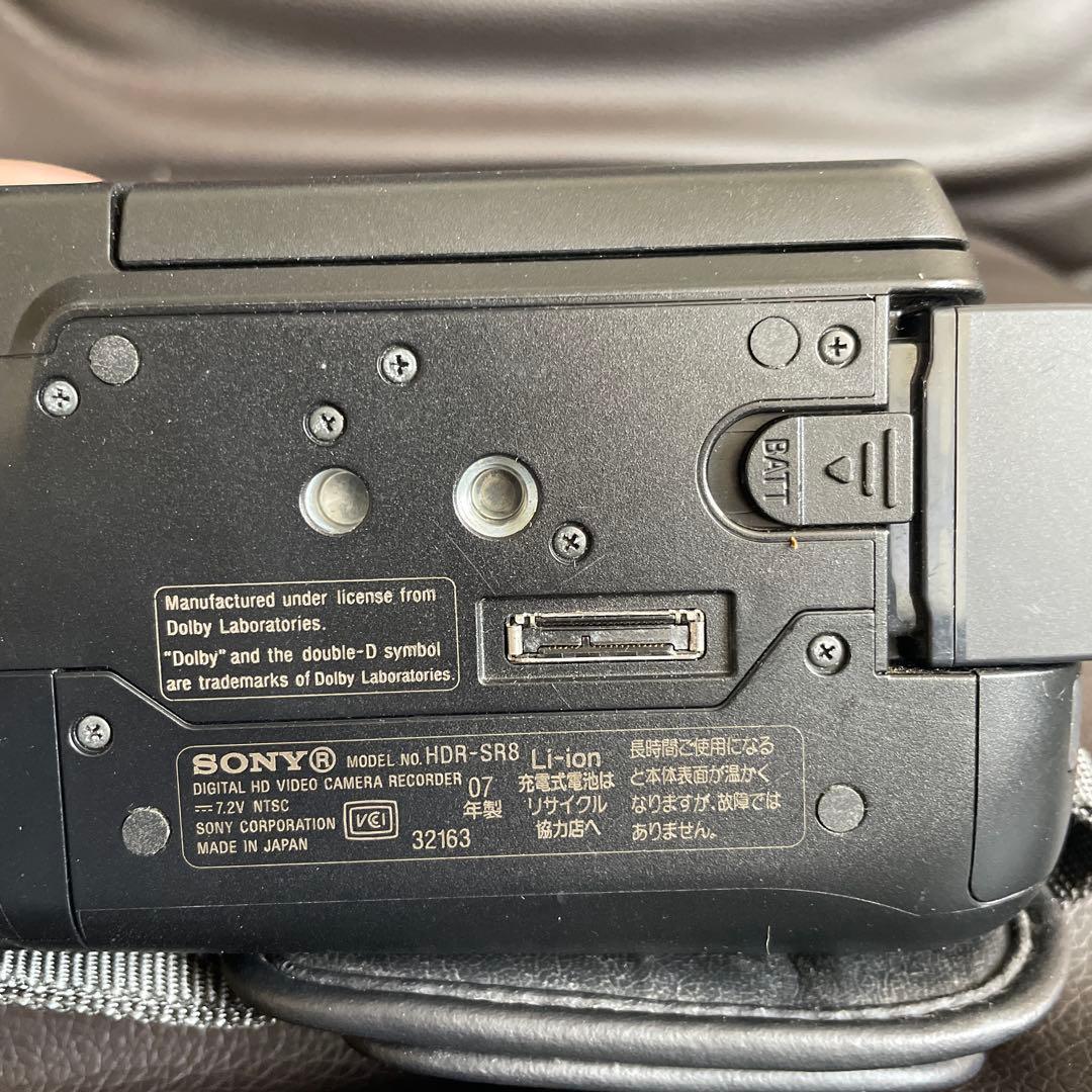 SONY ビデオカメラ HDR-SR8 HDD