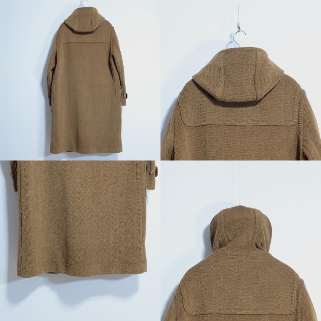 超極上品 チベット社製ムーアブルックカットパイル ダッフルコート Hブラウン M