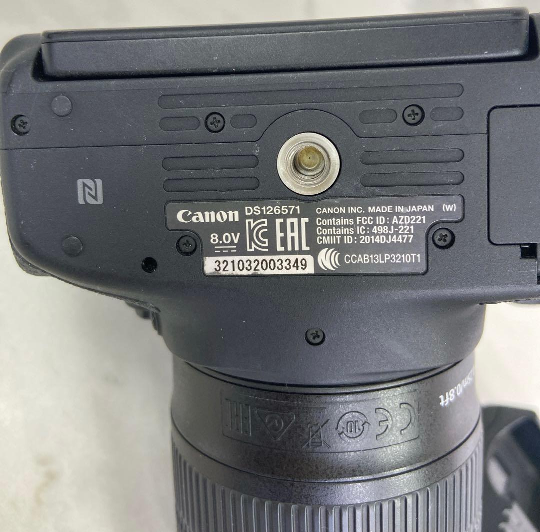 ＃【ジャンク】Canon EOS KISS X8i 18-55 IS STM