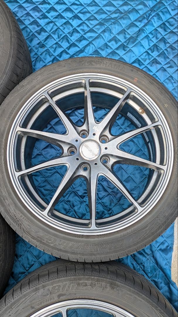 うみぼうずさん用　レイズ ボルクレーシング G25 18インチ ホイール