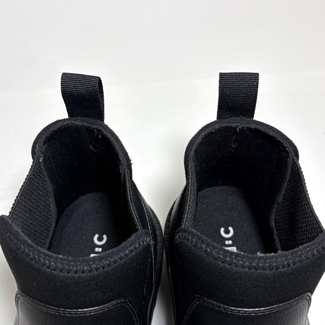 未使用級☆UNIQLO:C サイドゴアブーツ 完売品 ブラック 黒 28cm