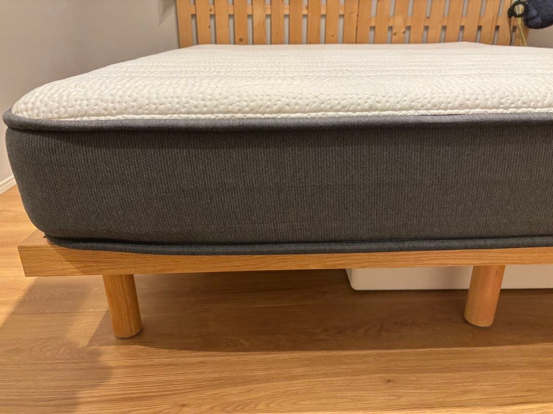 【美品】NELL マットレス クイーン　ベッドフレームセット【単品購入相談可】