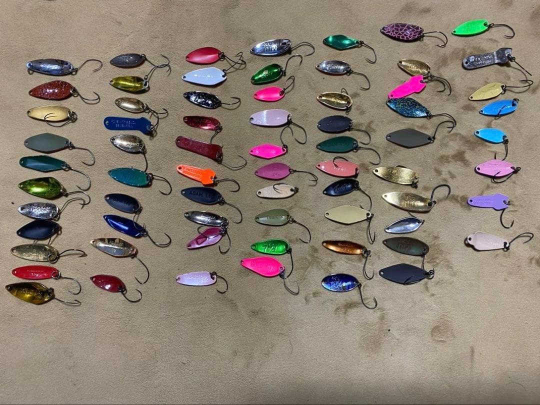 エリアトラウト引退品　スプーン 129枚