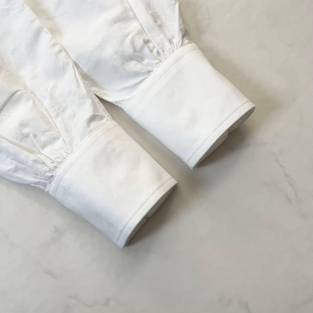 美品　希少サイズ　マディソンブルー　メッセージシャツ　ボタンダウン　02サイズ