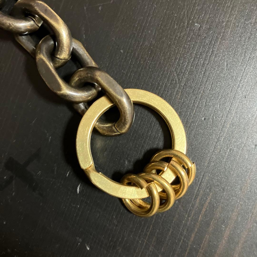 ヴィンテージカラビナ使用　キーチェーン！新品未使用　キーホルダー　即日発送！