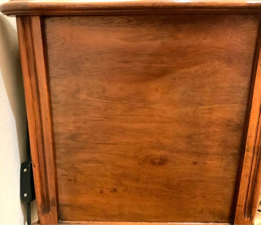 フランス　天板大理石アンティークラック