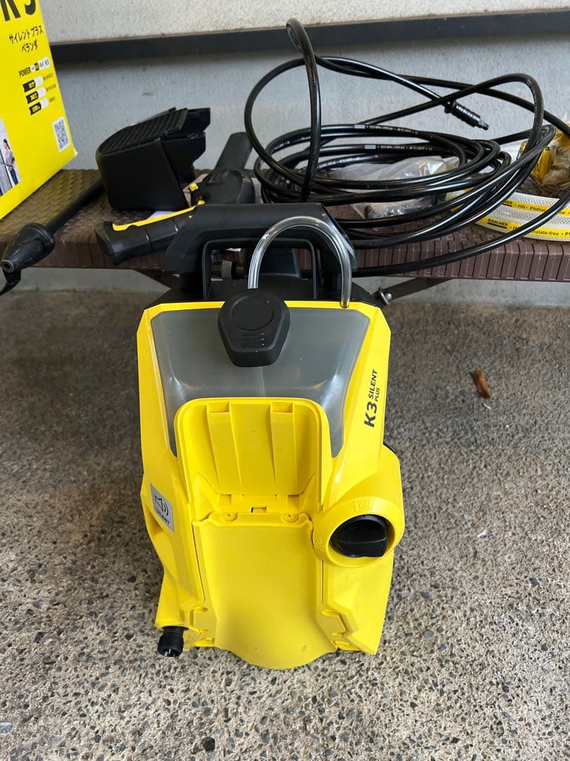 ケルヒャー K3 SILENT PLUS 高圧洗浄機 本体 使用2回のみ